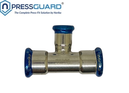 Stainless Steel 304 Press Fit Reducing Tee